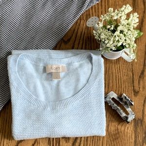 Light blue Loft sweater